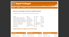 Desktop Screenshot of nobelnet.dk